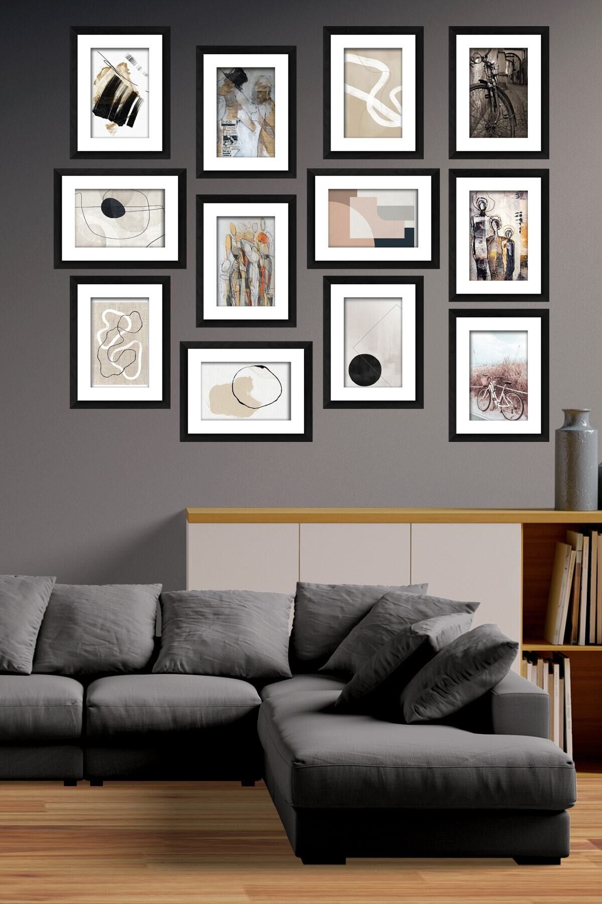 Modern Style 12 Parçalı Mdf Tablo Mck014