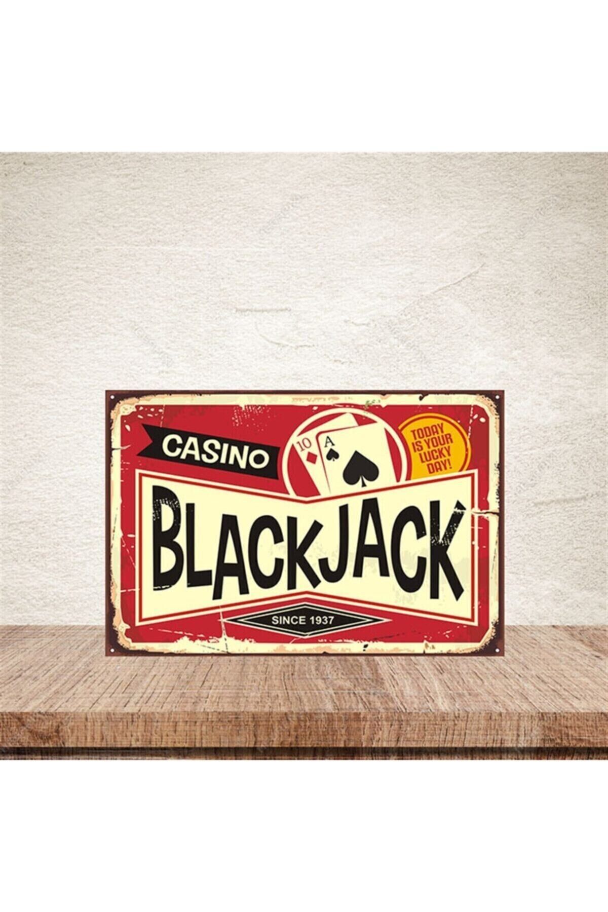 Black Jack 20-30 cm Retro Ahşap Poster