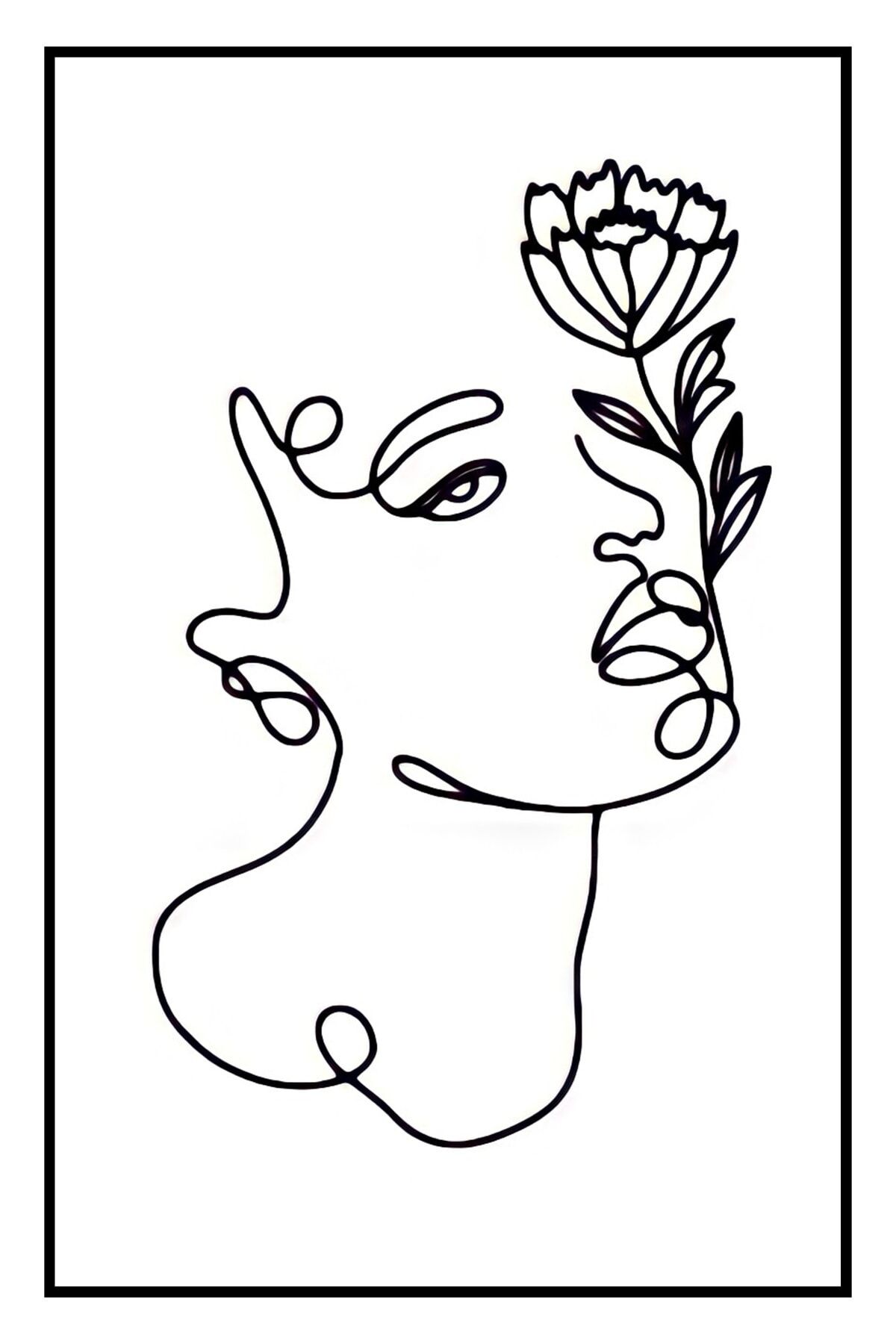 Hbb Sanat Koleksiyonu Soyut Tasarım Ahşap Tablo/poster