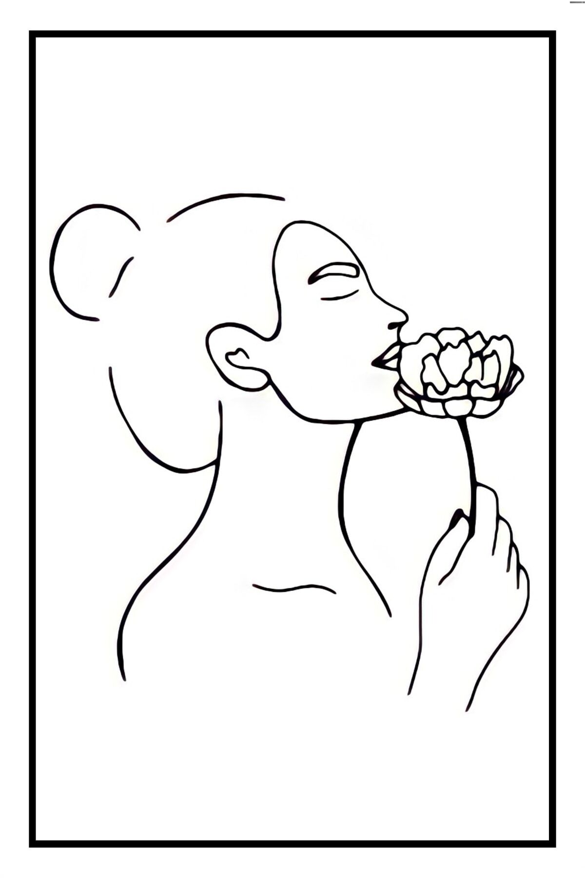 Hbb Sanat Koleksiyonu Soyut Tasarım Ahşap Tablo/poster