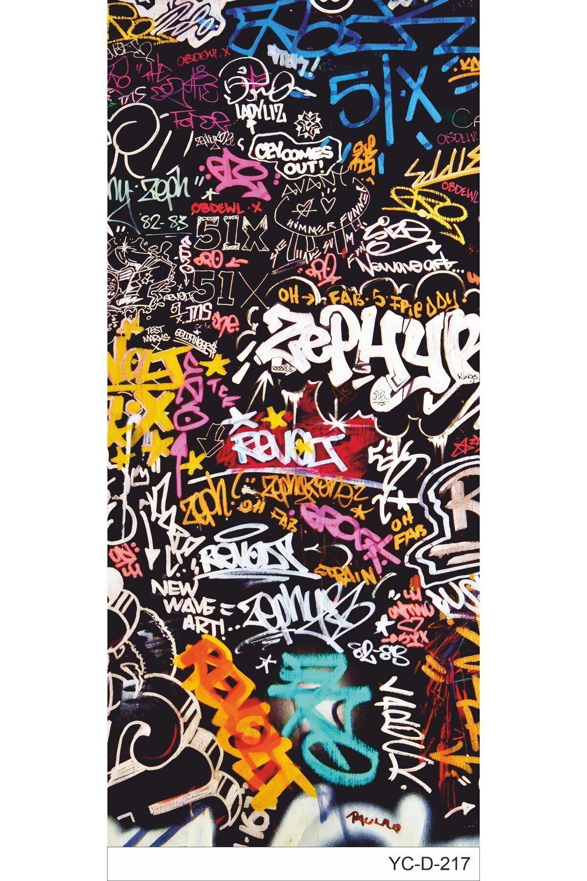 Araç Kapı Direk Kaplama Folyosu Desenli (Sağ Sol Takım) (2 Adet) - 22x50 Cm