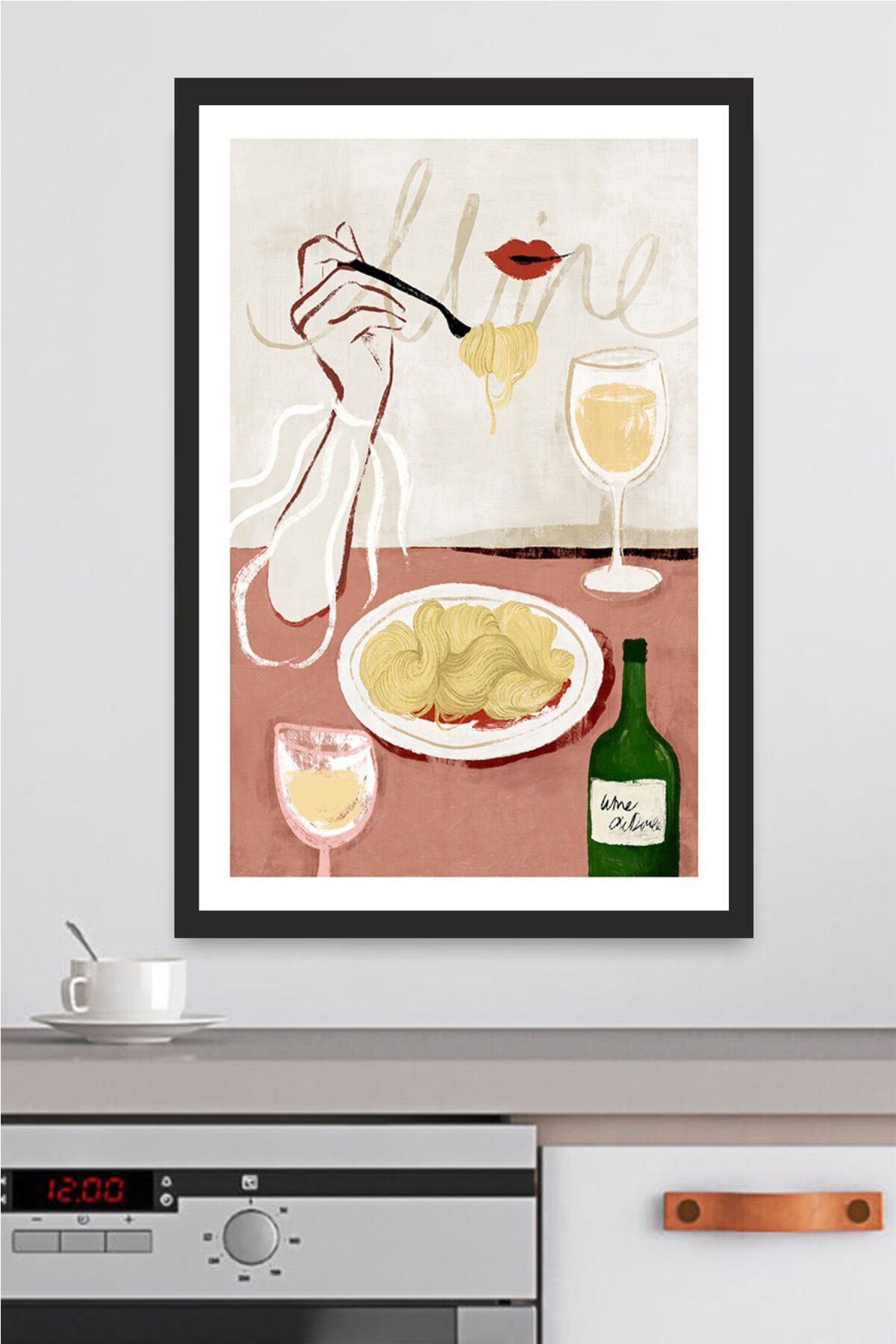 mutfak tasarımlı Çerçeve Görünümlü Mdf Tablo