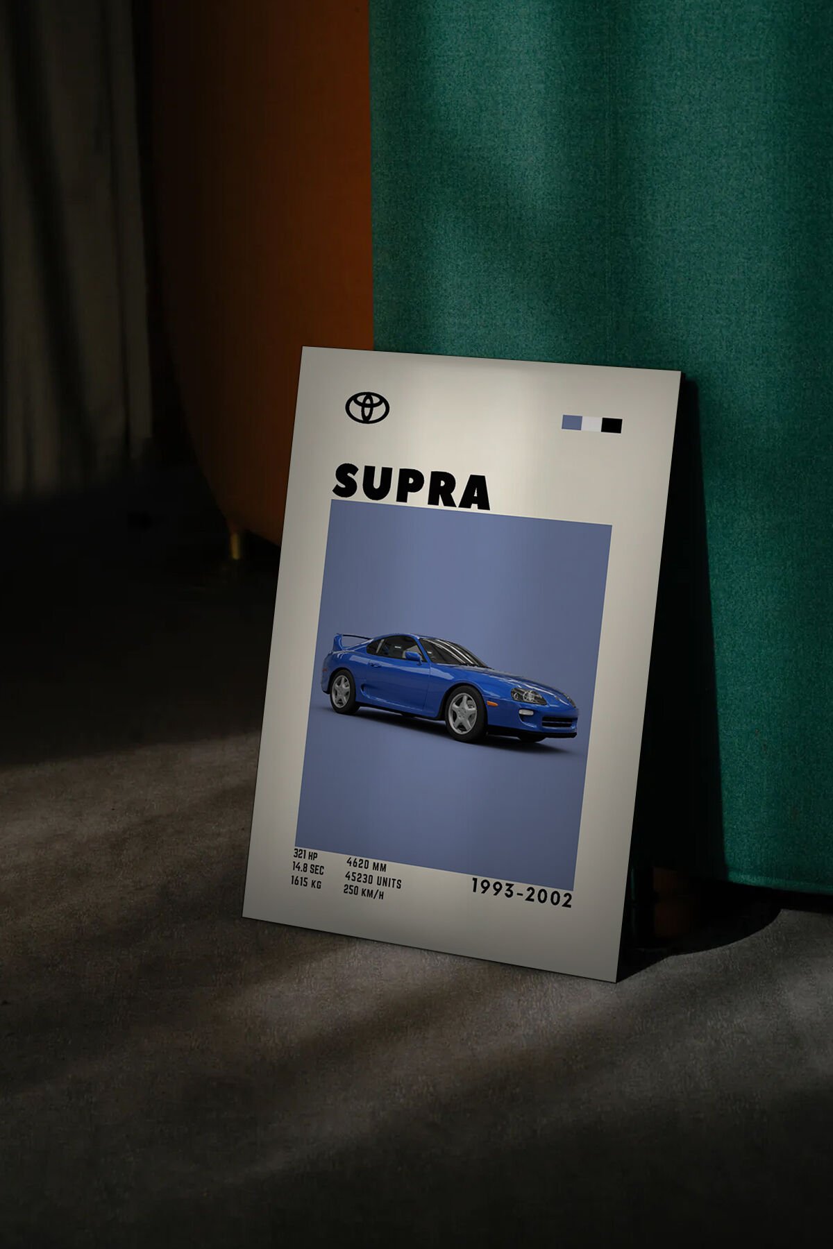 Nostalji araba Serisi mdf tablo seti