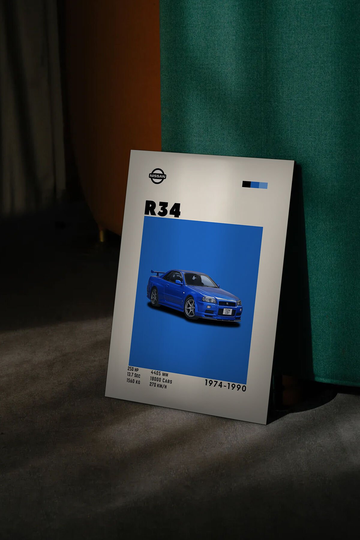 Nostalji araba Serisi mdf tablo seti