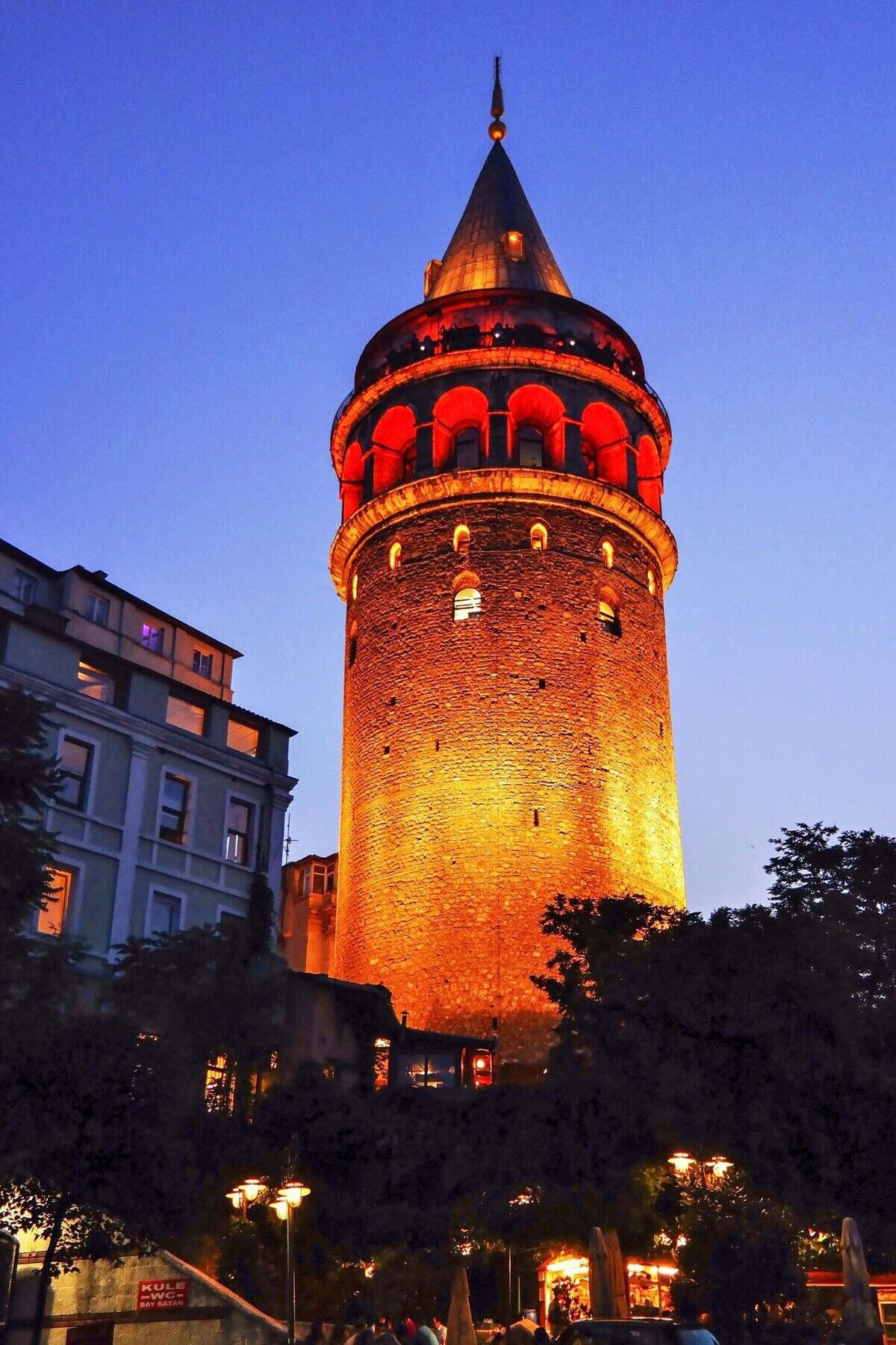 Galata Kulesi Tasarımlı Ahşap Poster