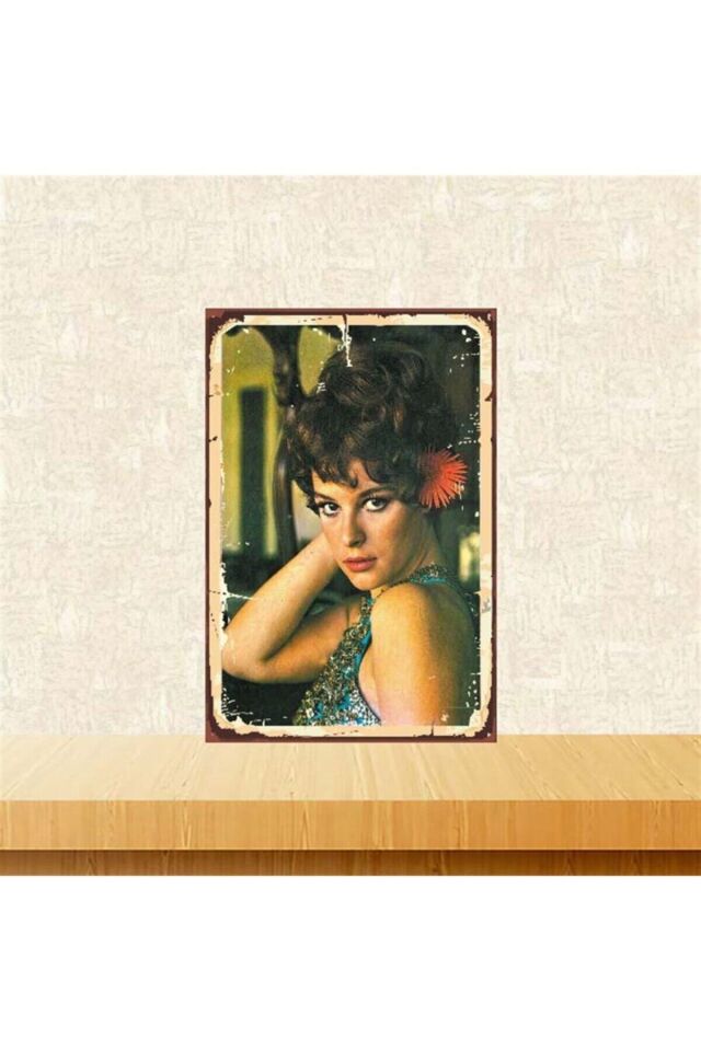 Hülya Koçyiğit 20-30 cm Retro Ahşap Poster Tkfx3778