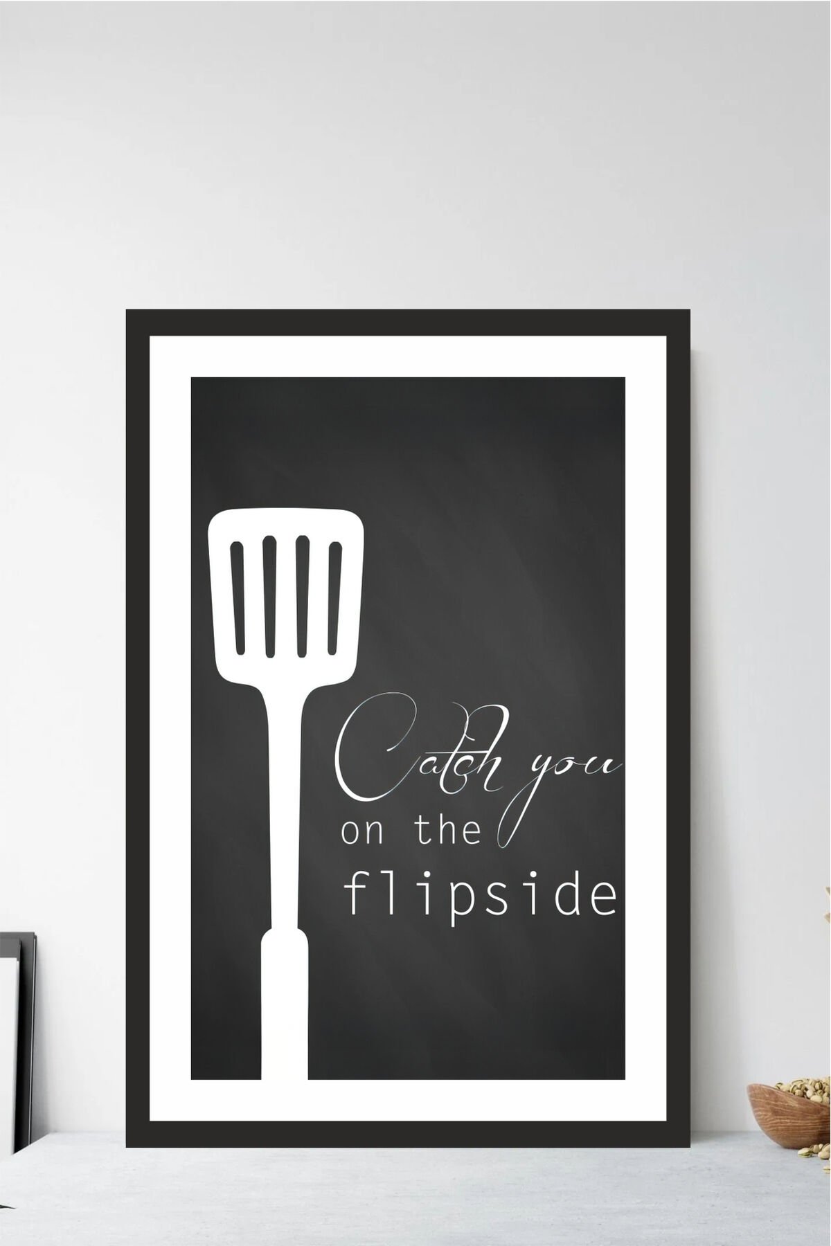 Mutfak Tasarımlı Çerçeve Görünümlü Mdf Tablo