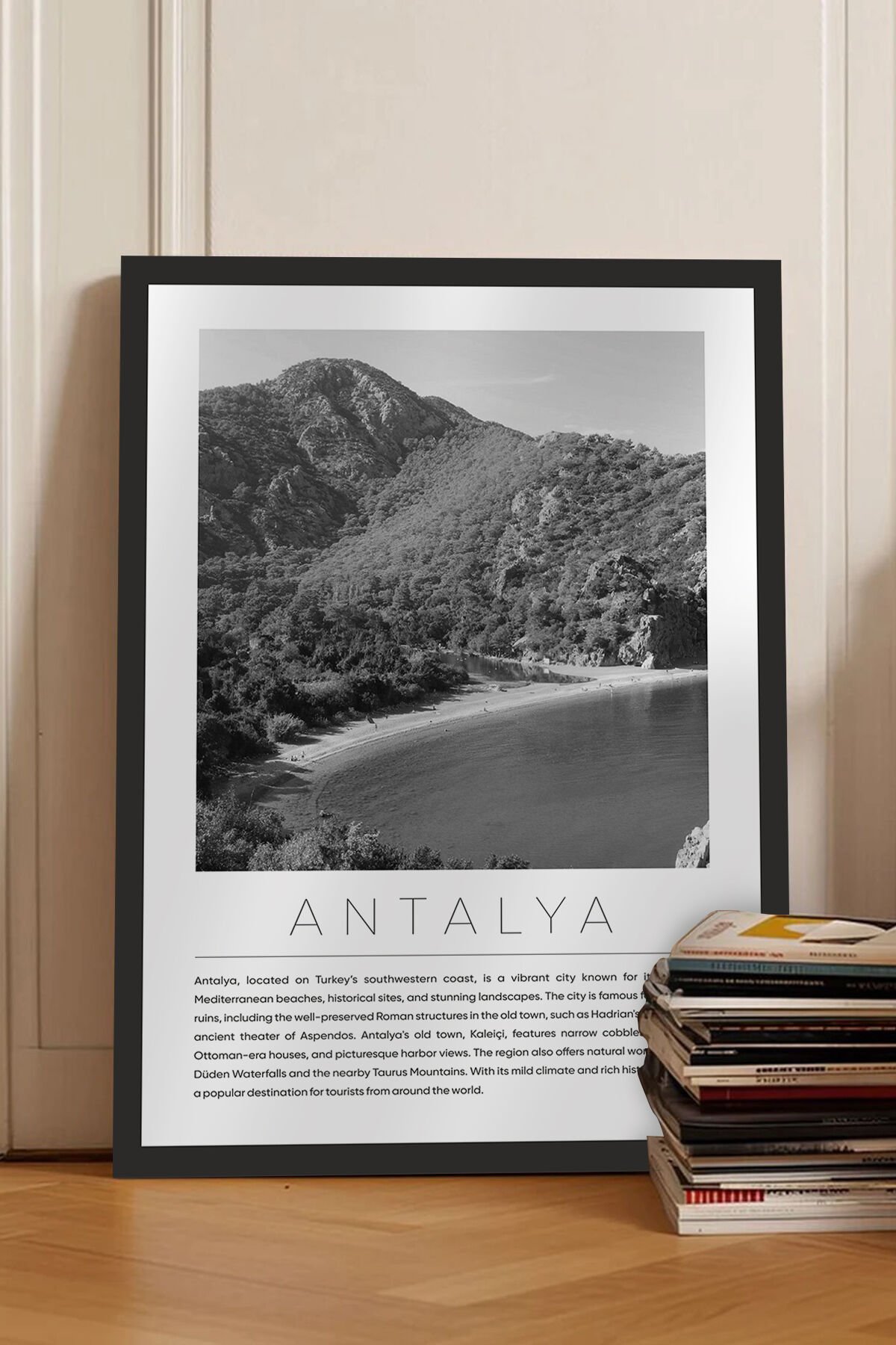 Dünya Şehirleri Koleksiyonu Çerçeve Görünümlü Mdf Tablo