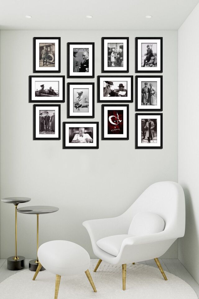 Modern Style 12 Parçalı Mdf Tablo Mck067