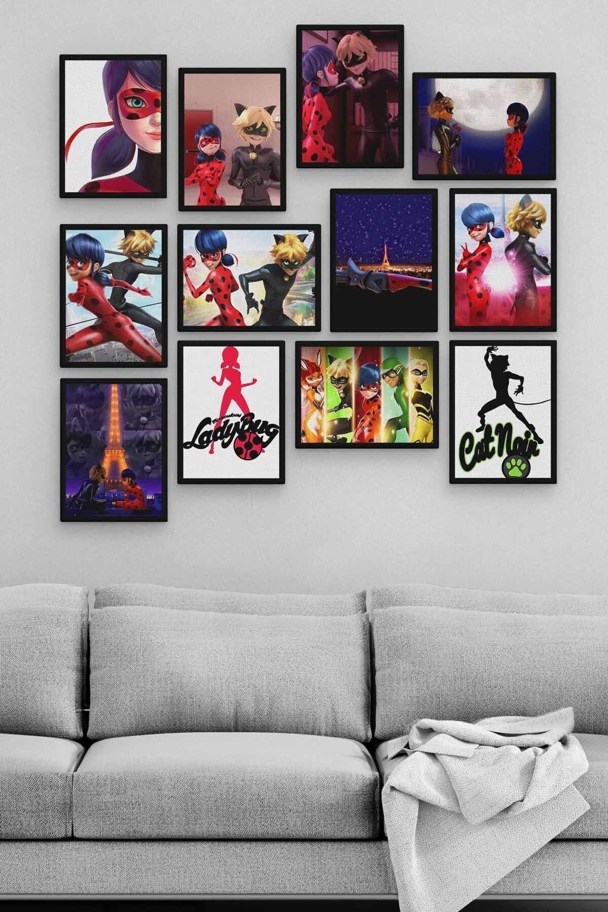 Mucize 12 Parça Ahşap Mdf Tablo Zlltb349