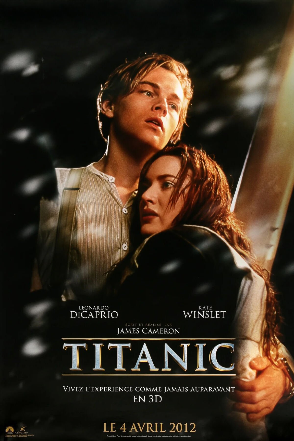 Titanic Retro Ahşap Poster