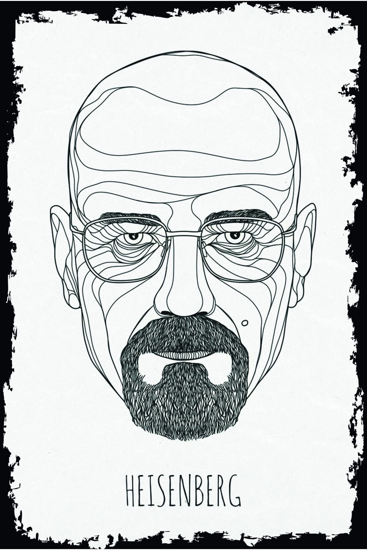 Retro Ahşap Duvar Poster 20x30