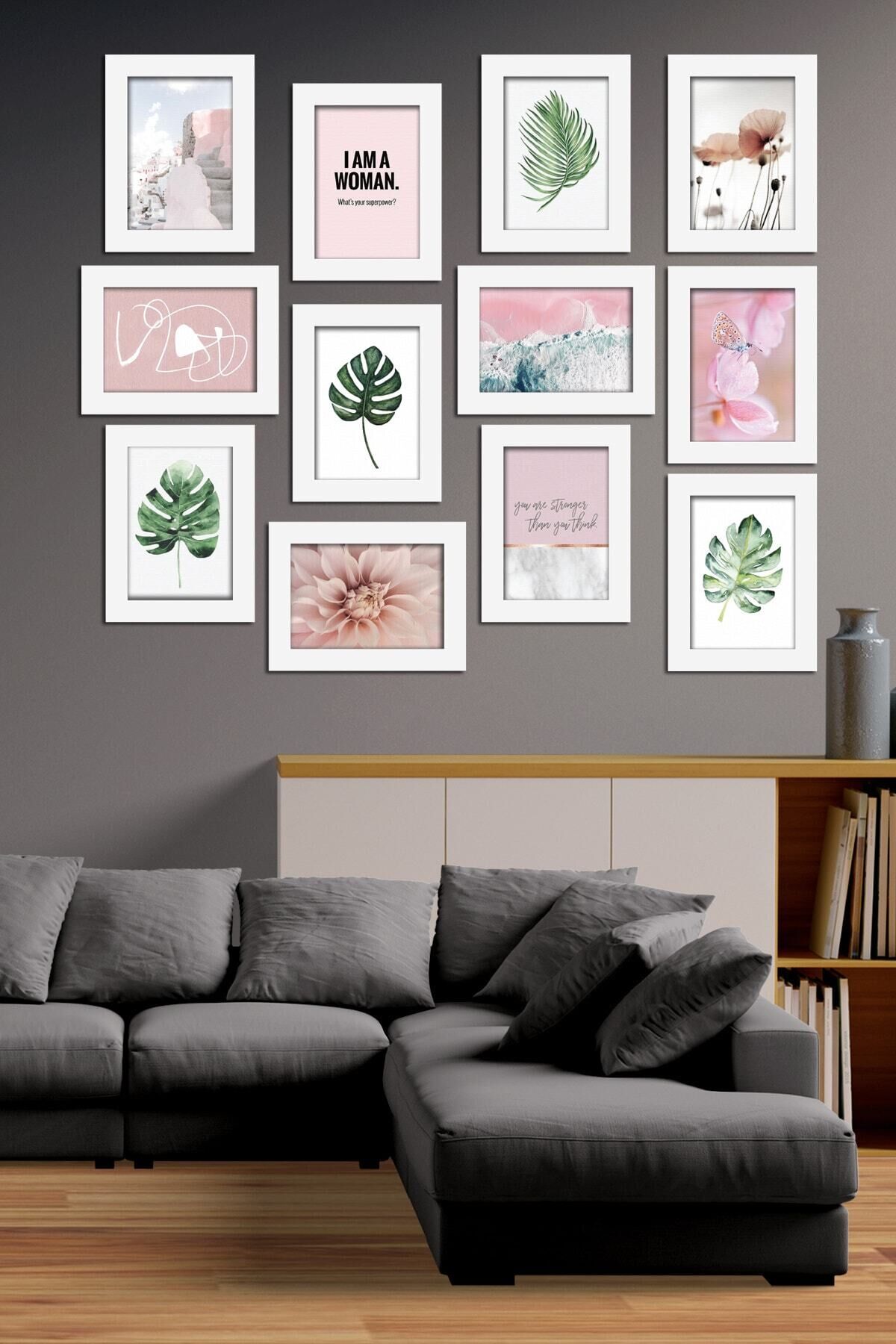 Modern Style 12 Parçalı Mdf Tablo Mck031