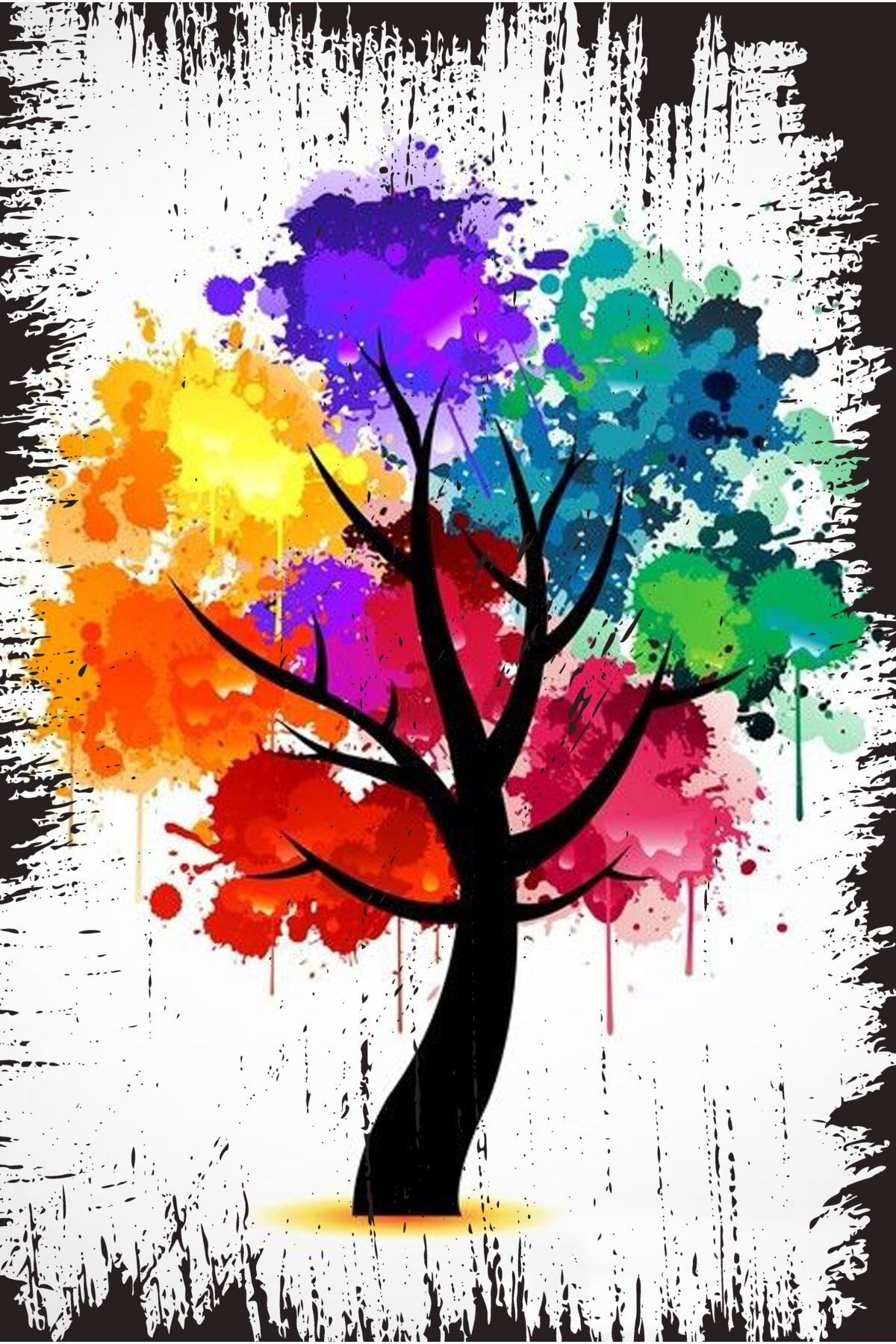 Retro Ahşap Duvar Poster 20x30