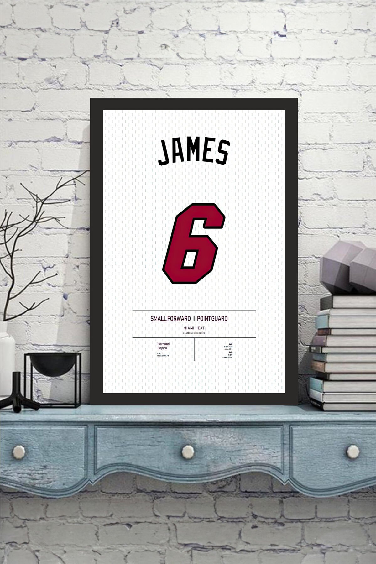 genç odası çerceve görünümlü mdf tablo