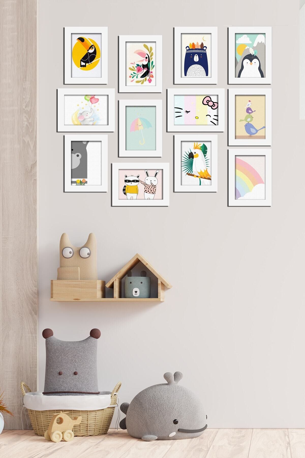 Modern Style 12 Parçalı Mdf Tablo Mck061