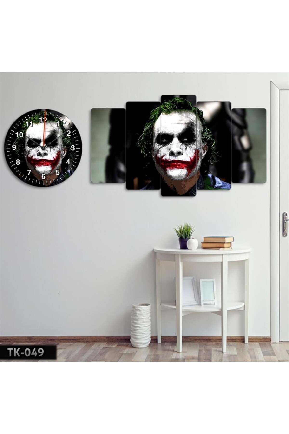 Joker, Old Joker, Heath Ledger - Tablo Saat Kombini