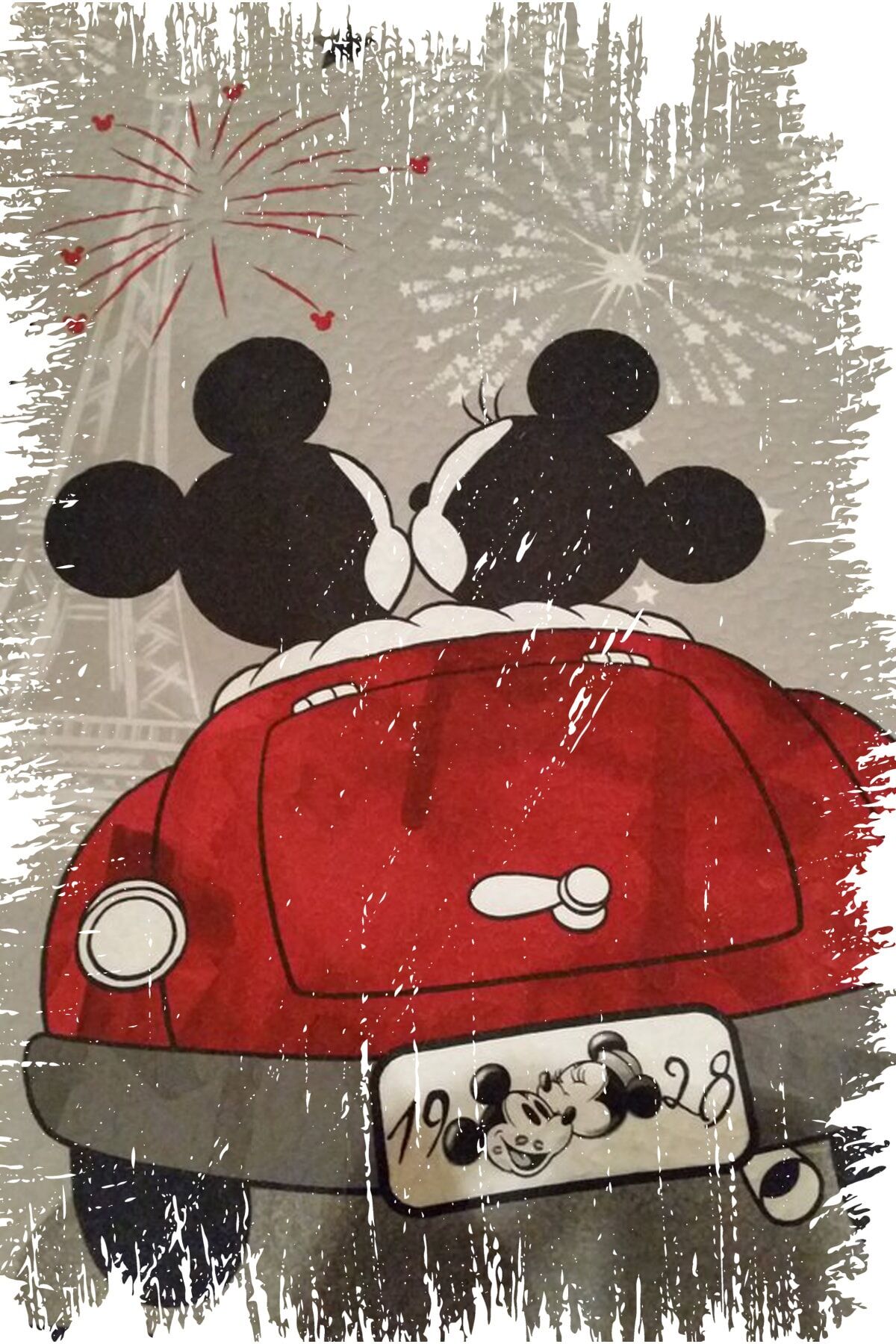 Retro Ahşap Duvar Poster 20x30