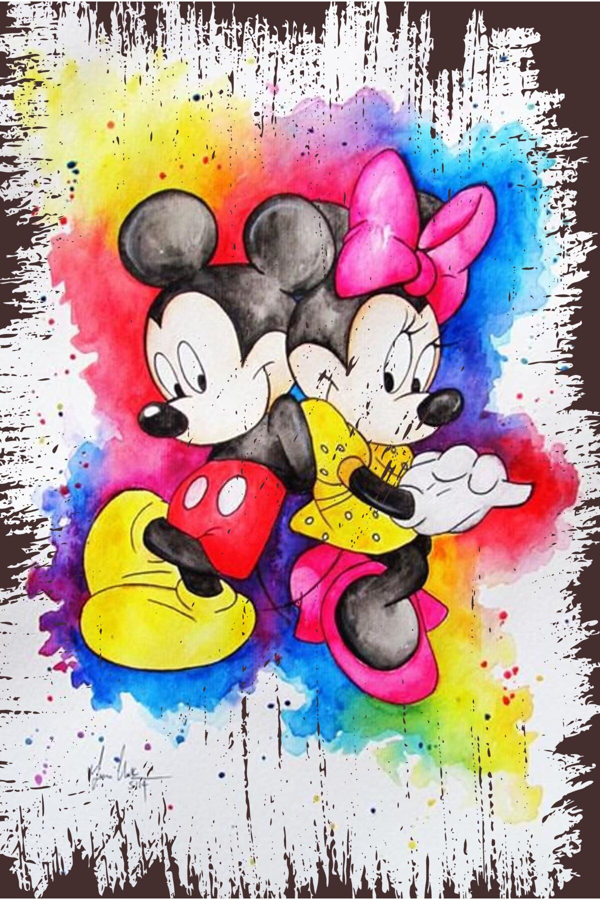 Retro Ahşap Duvar Poster 20x30