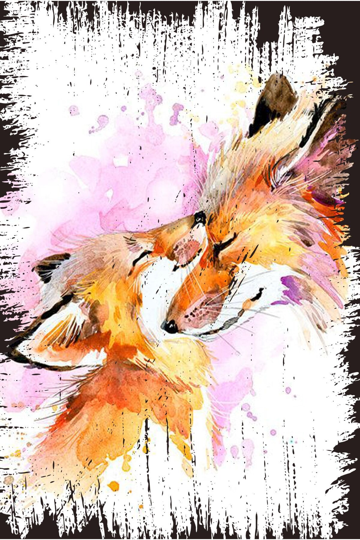 Retro Ahşap Duvar Poster 20x30