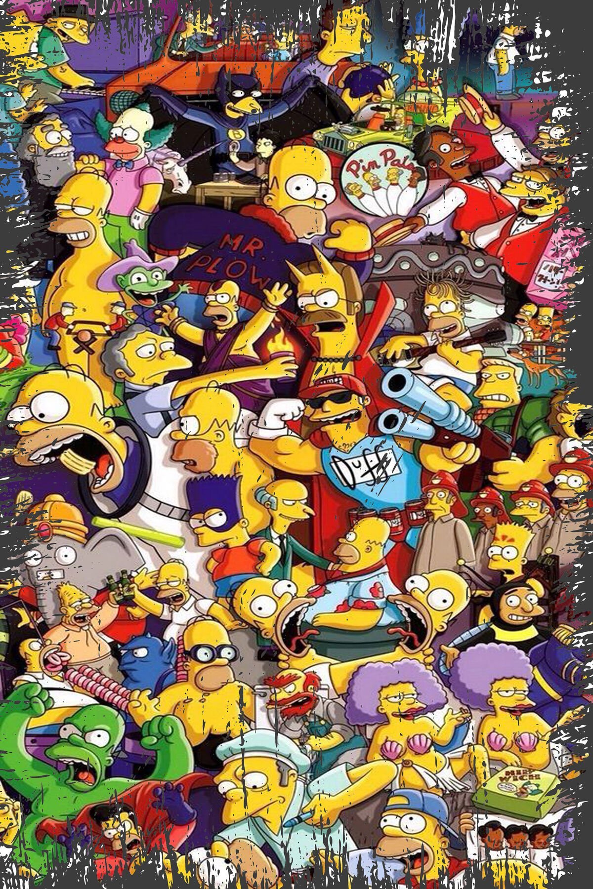 Mickey Mouse Tasarımlı Ahşap Poster