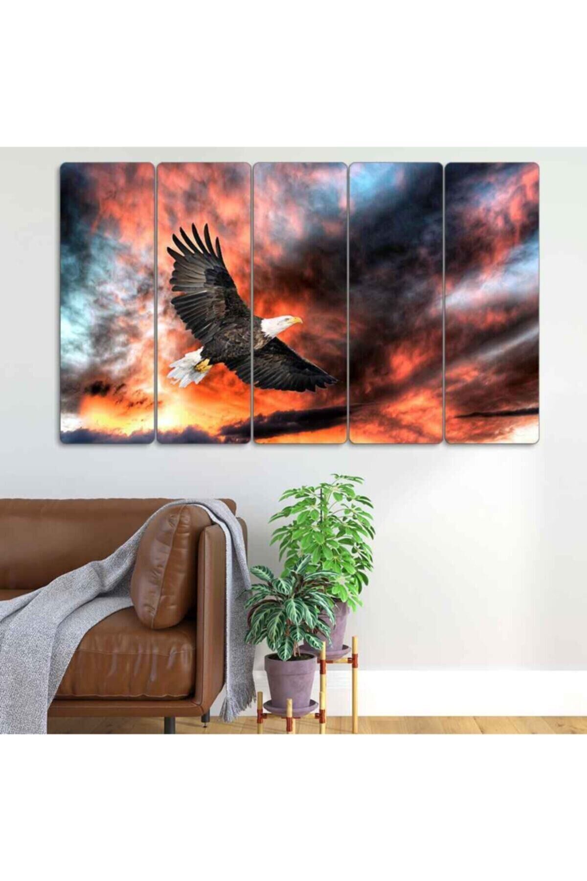 Kartal - 5 Parçalı Tablo
