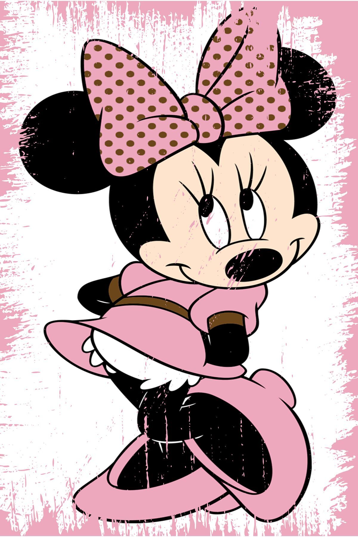 Mickey Mouse Tasarımlı Ahşap Poster