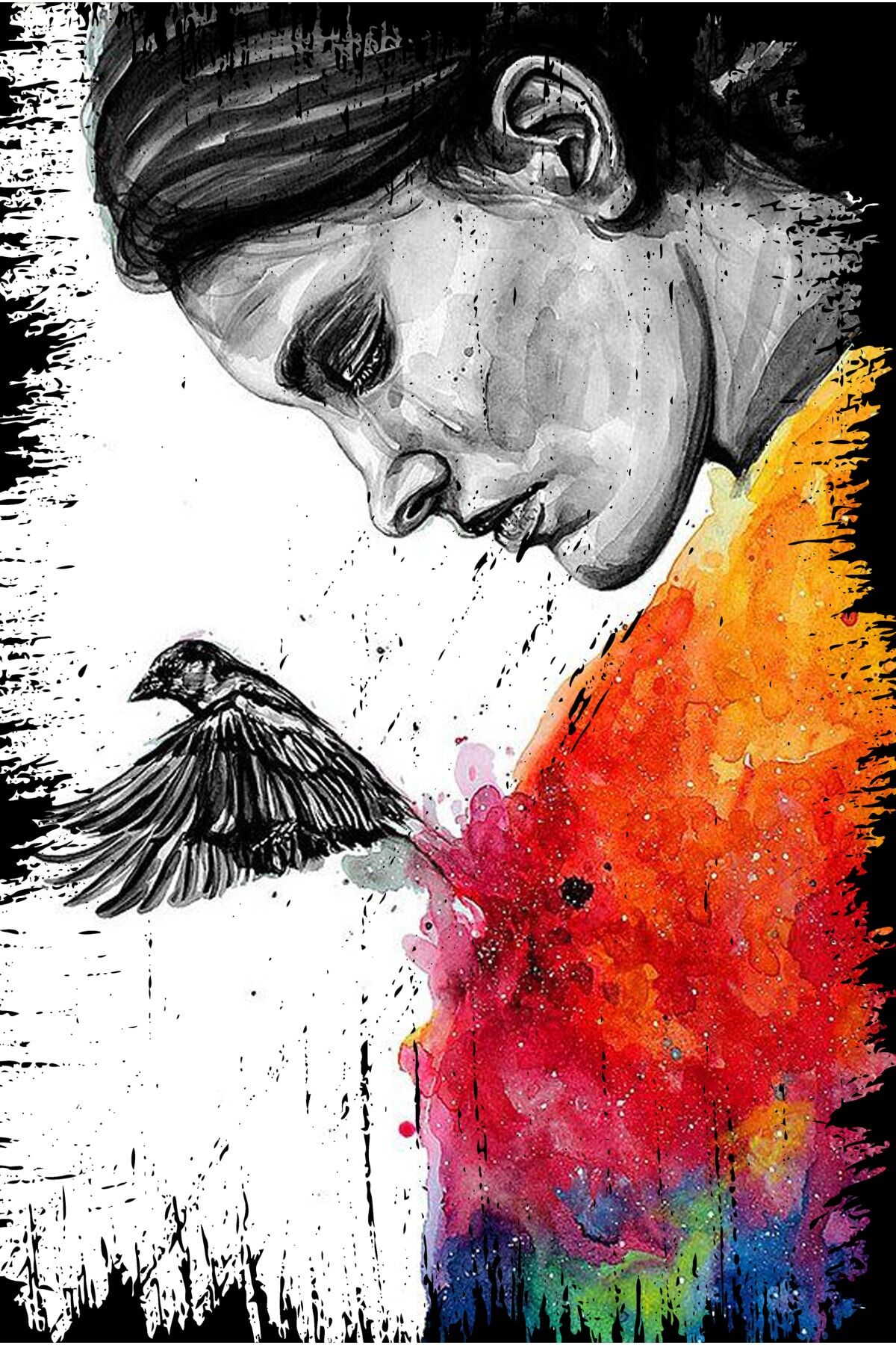 Retro Ahşap Duvar Poster 20x30