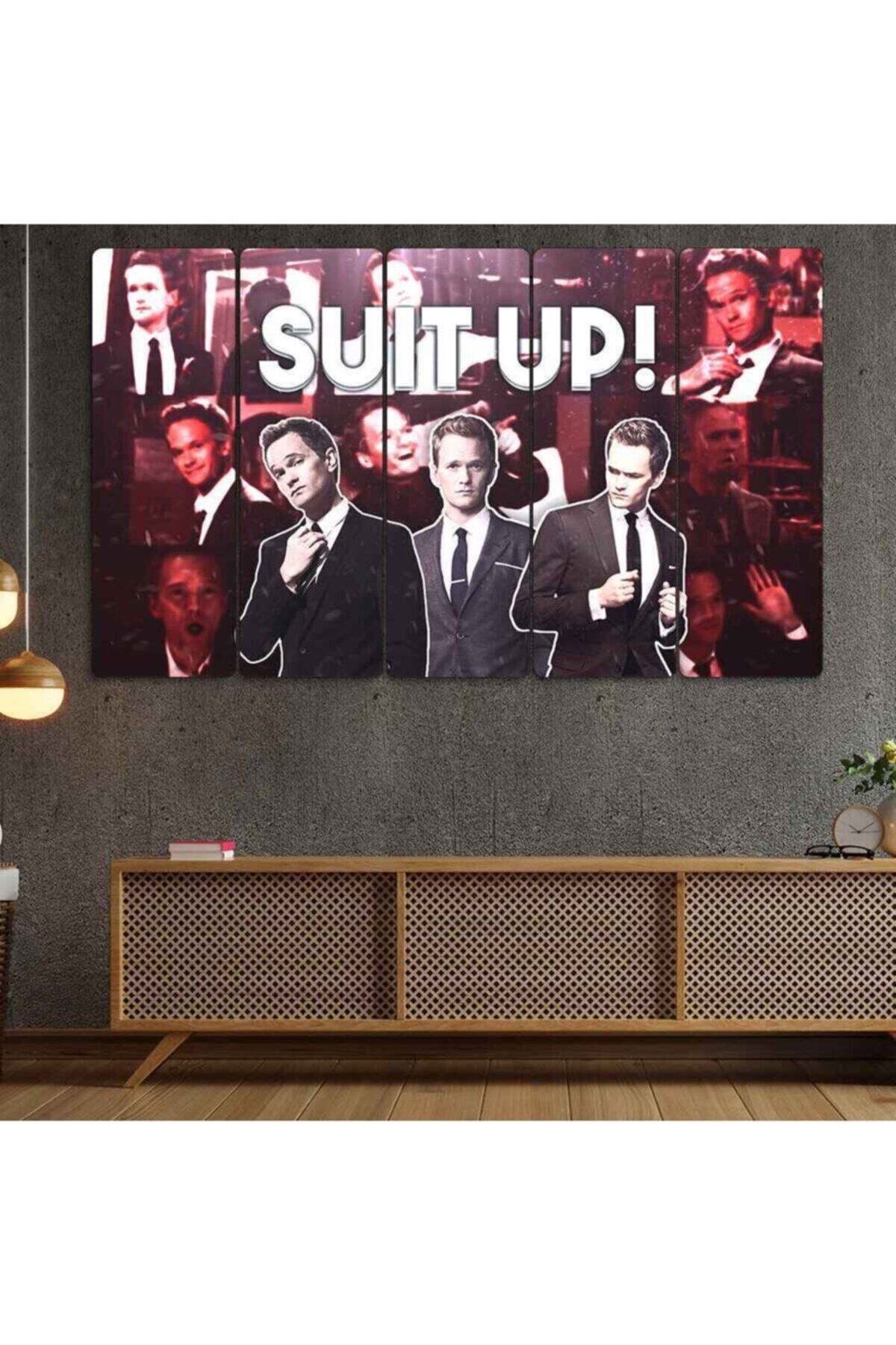 How I Met Your Mother 5 Parçalı Tablo