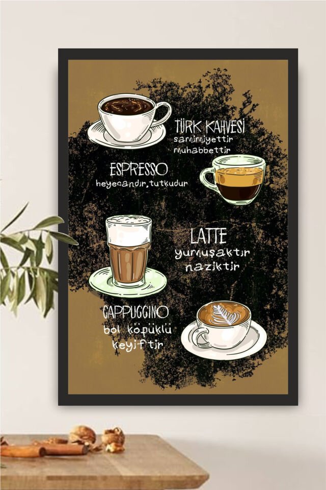 mutfak tasarımlı Çerçeve Görünümlü Mdf Tablo