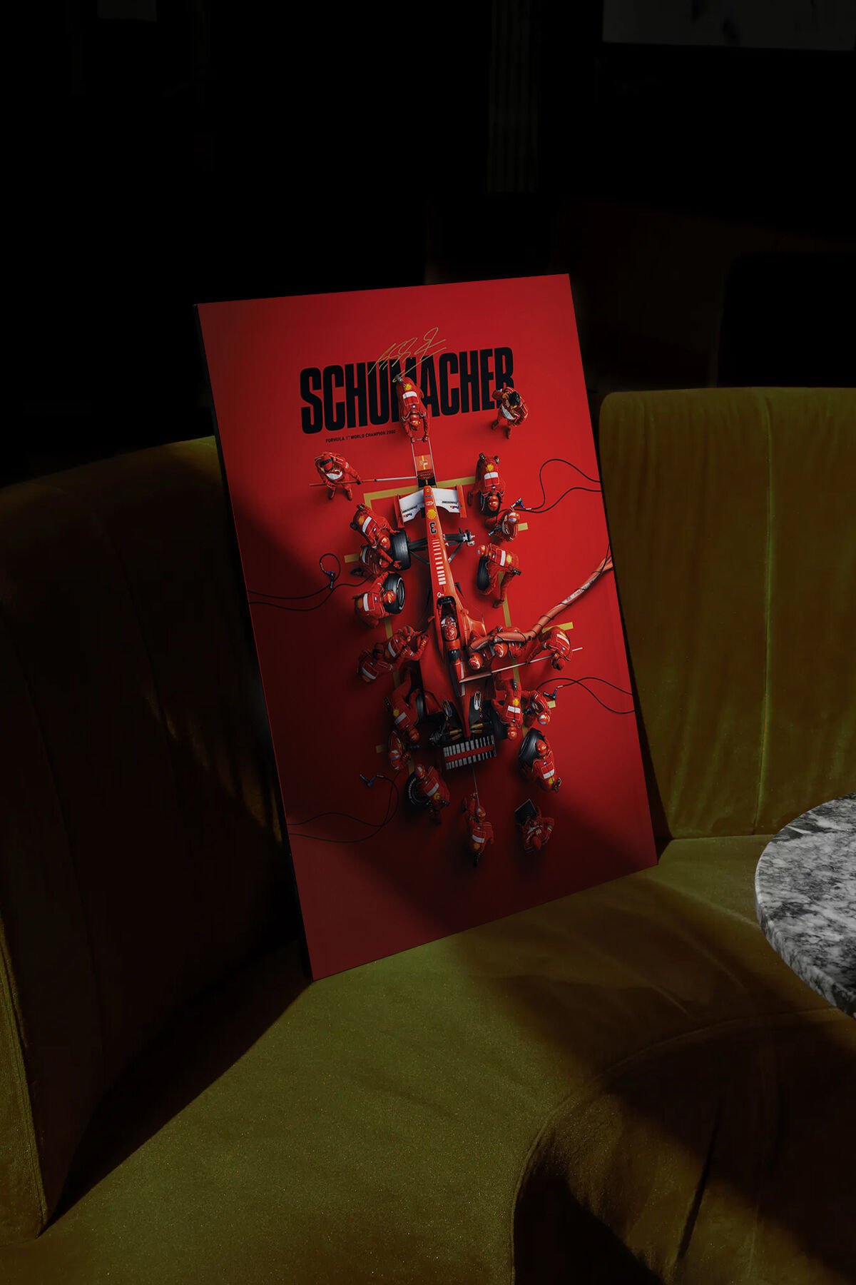 Nostalji araba Serisi mdf tablo seti