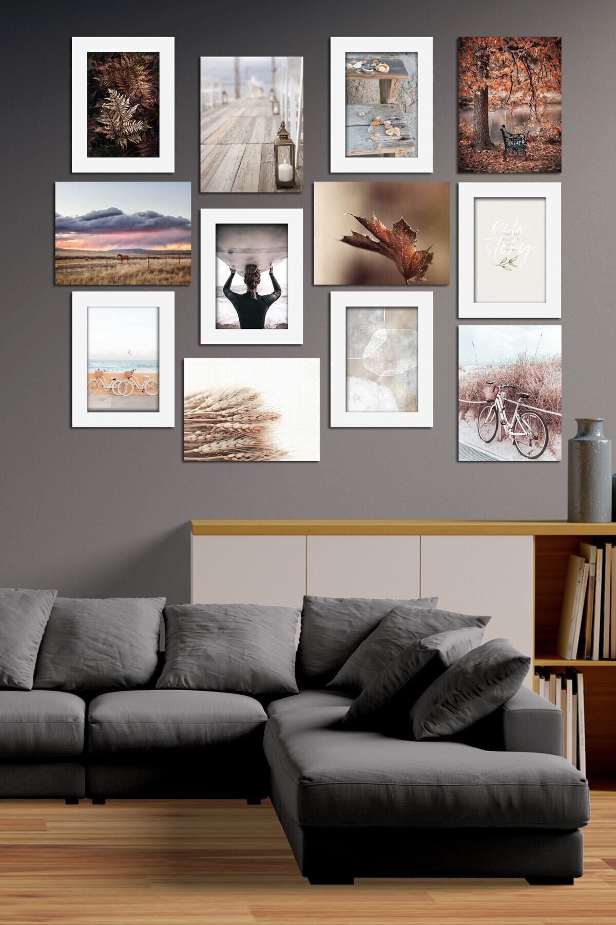 Modern Style 12 Parçalı Mdf Tablo Mck040