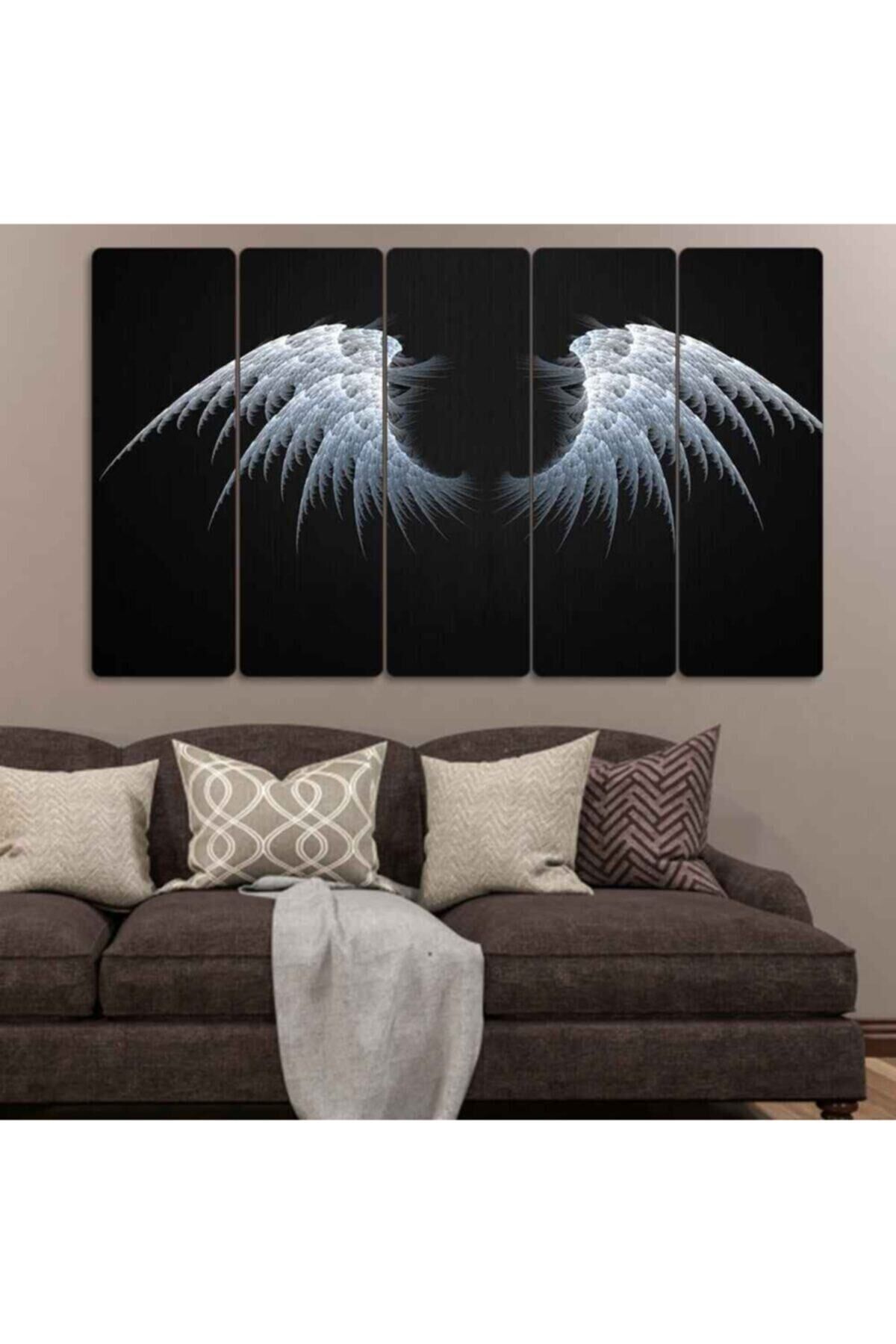 Melek Kanadı 5 Parçalı Tablo