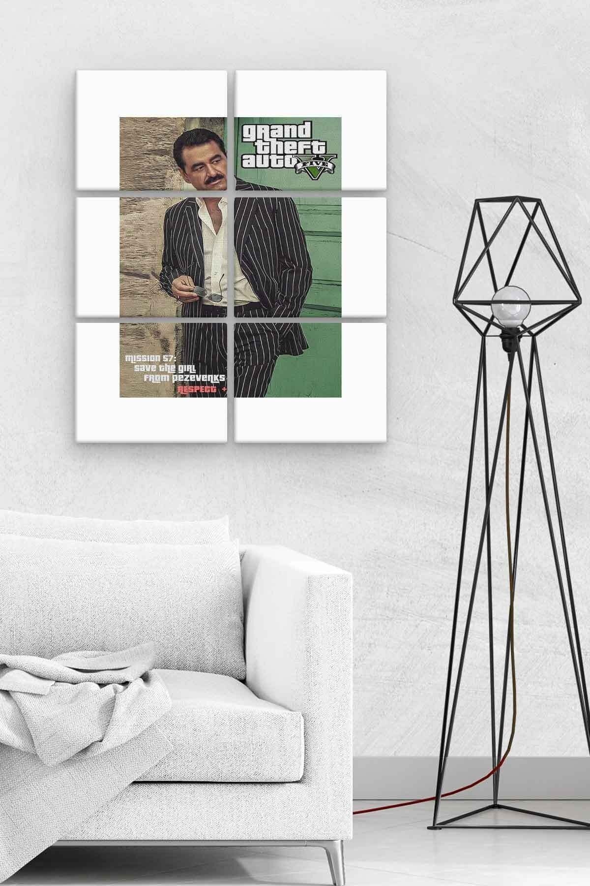 Gta Bll2766 6 Parça Ahşap Mdf Tablo Nhl7263