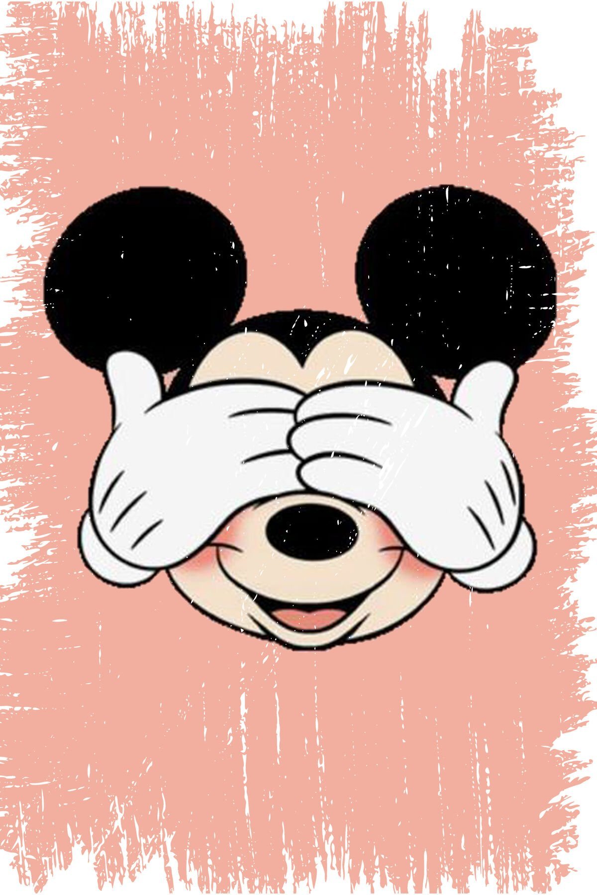 Mickey Mouse Tasarımlı Ahşap Poster