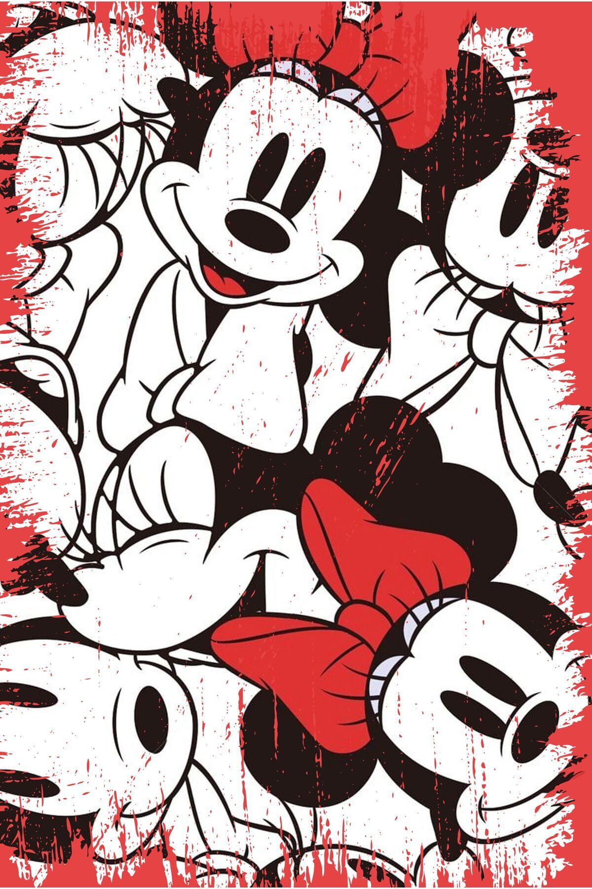 Mickey Mouse Tasarımlı Ahşap Poster