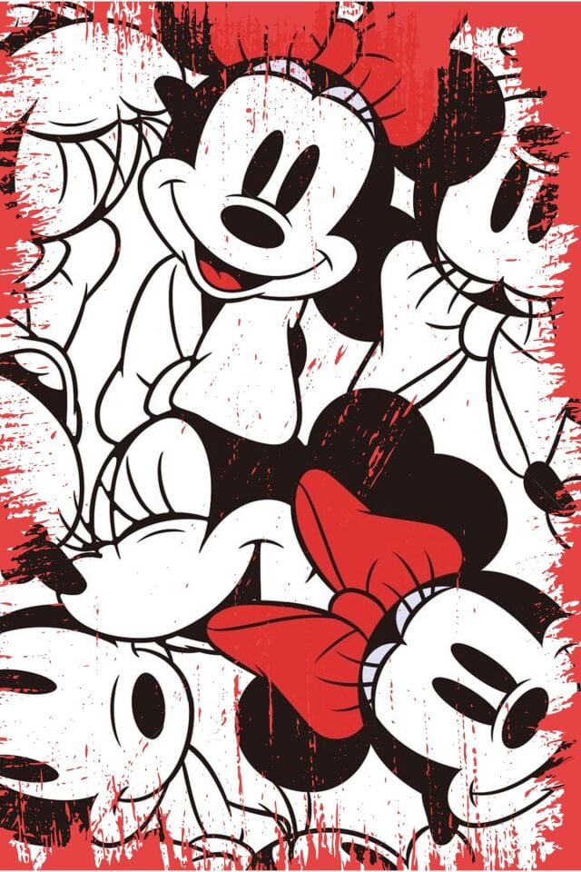 Mickey Mouse Tasarımlı Ahşap Poster