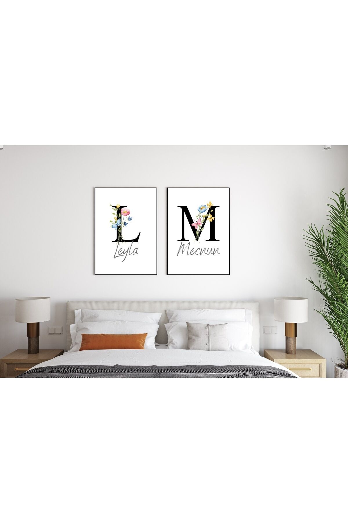 14 Şubat Sevgililer Günü İsme Özel Tablo SEV2