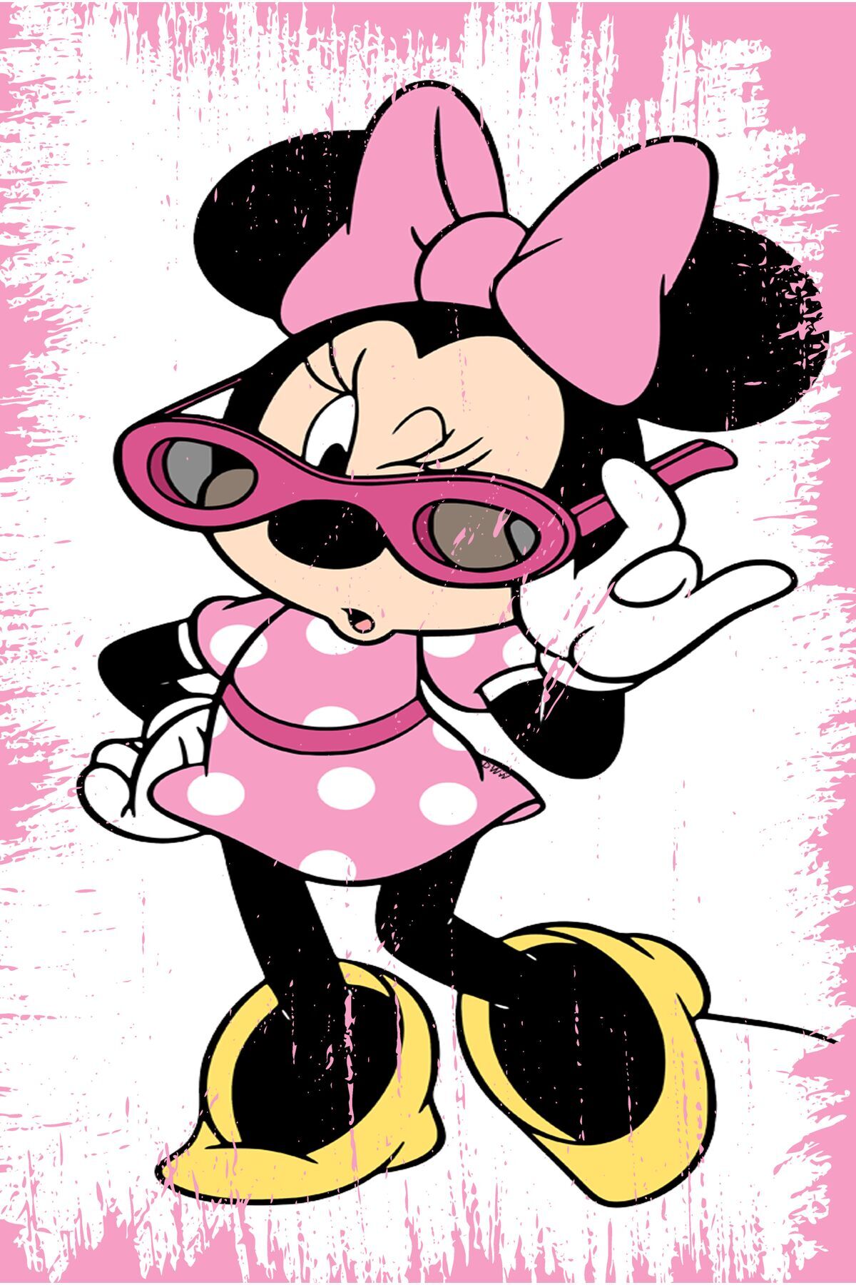 Mickey Mouse Tasarımlı Ahşap Poster