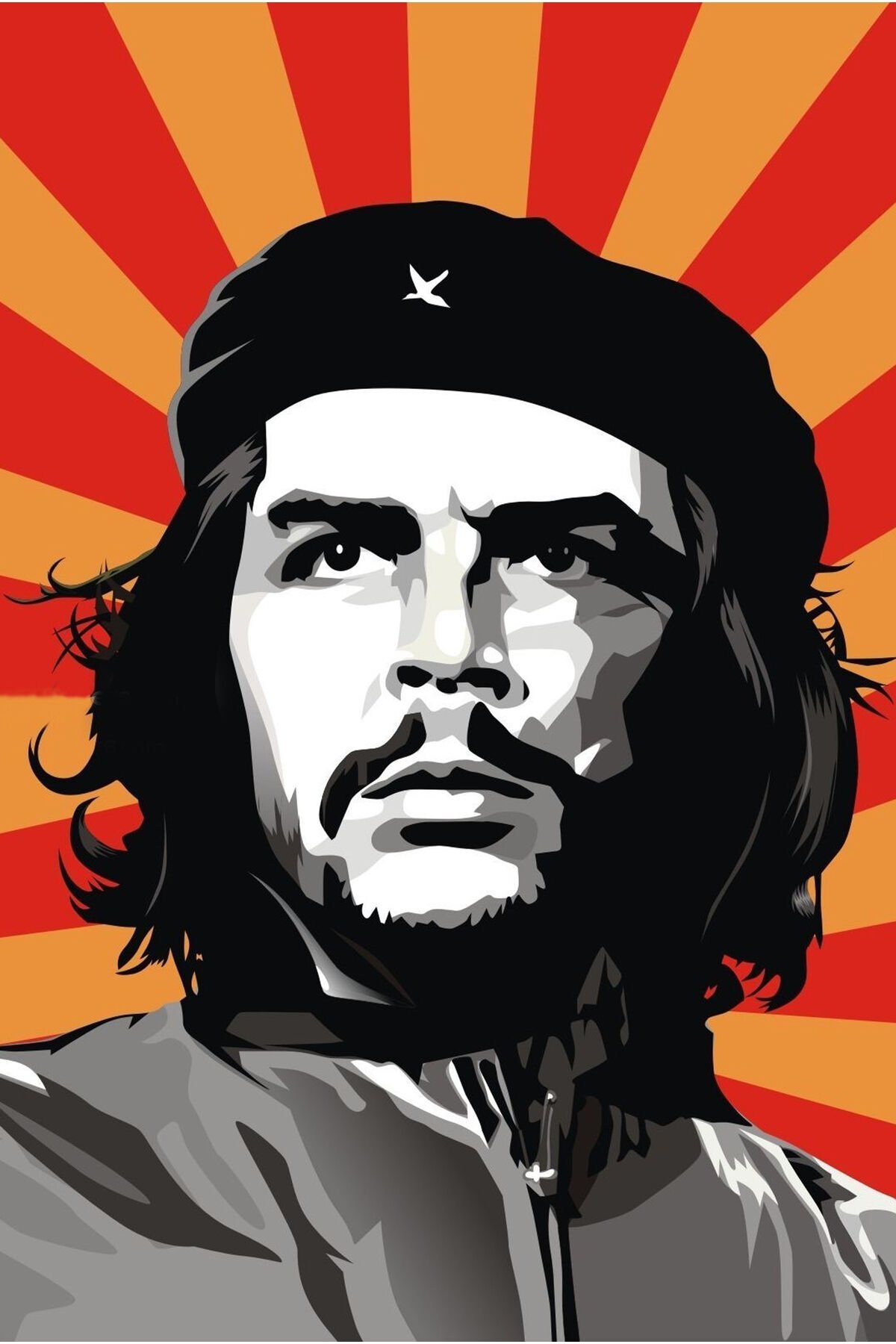 Che Guevara Tasarımlı Ahşap Poster
