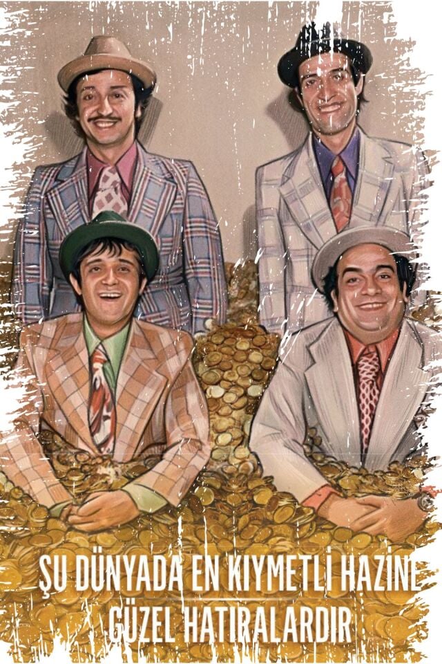 Retro Ahşap Duvar Poster 20x30