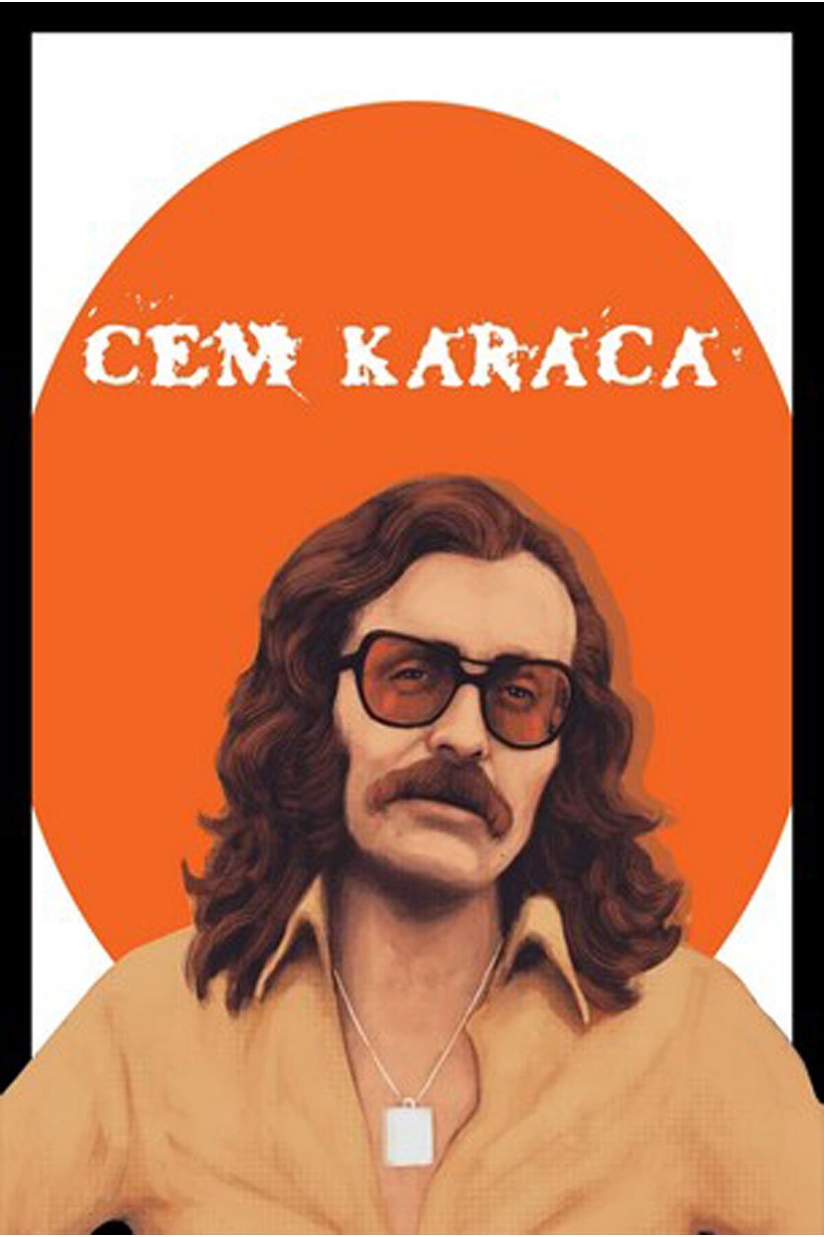 Cem Karaca Tasarımlı Ahşap Poster