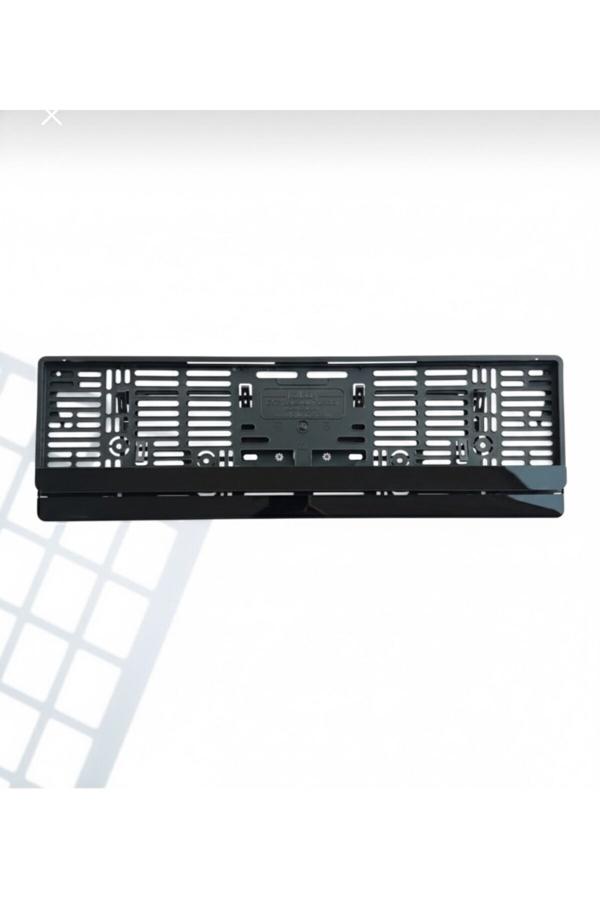 Sade Siyah Parlak pleksi plakalık