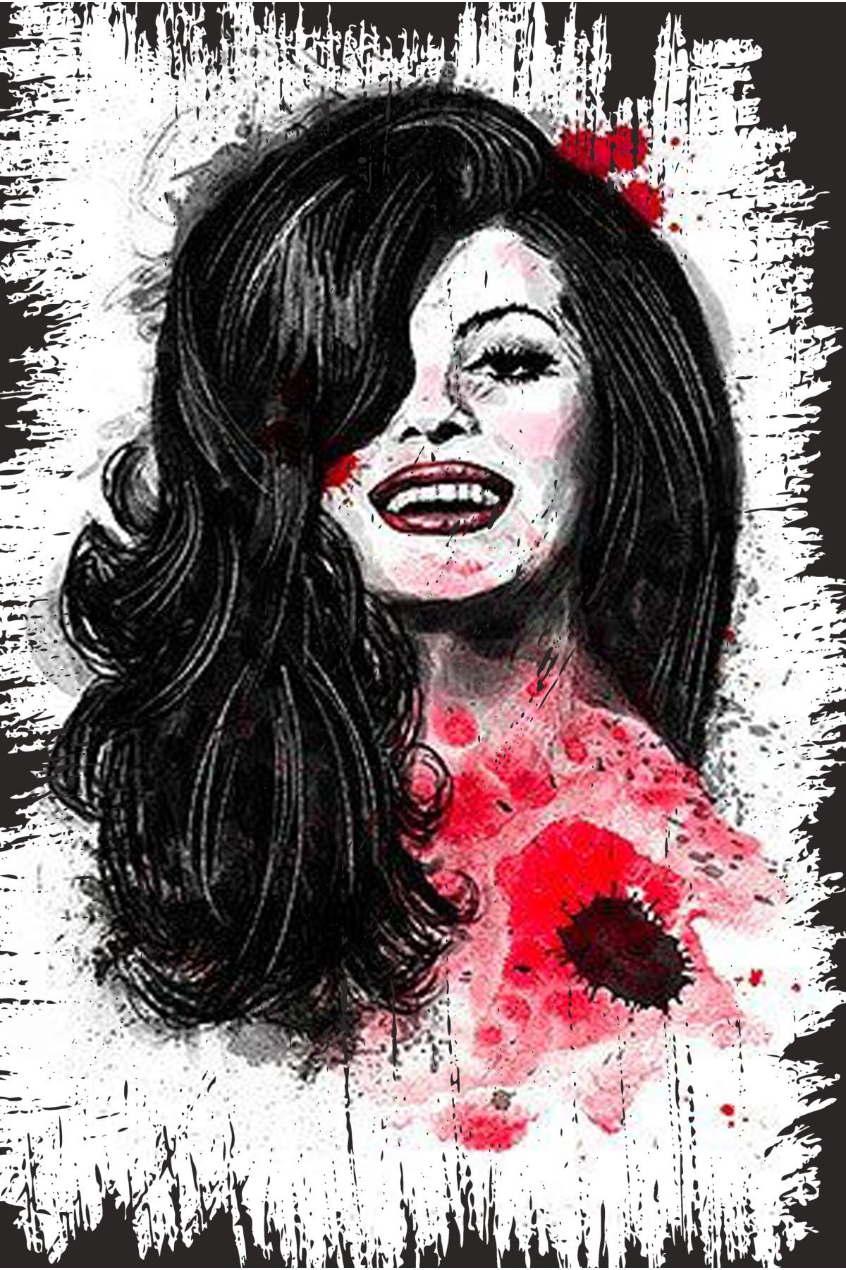 Retro Ahşap Duvar Poster 20x30