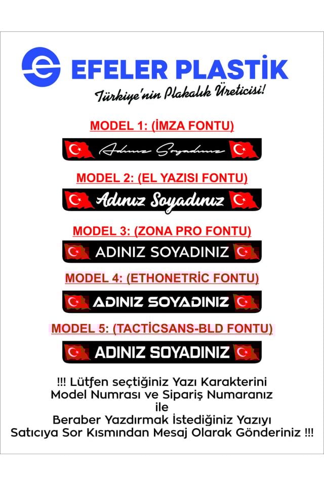 TÜRK BAYRAKLI KİŞİYE ÖZEL PLEKSİ MOTORSİKLET PLAKALIK