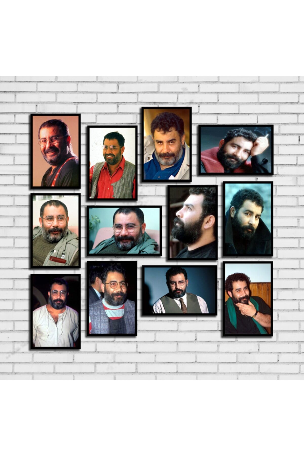 Ahmet Kaya 12 Parça Ahşap Mdf Tablo Seti