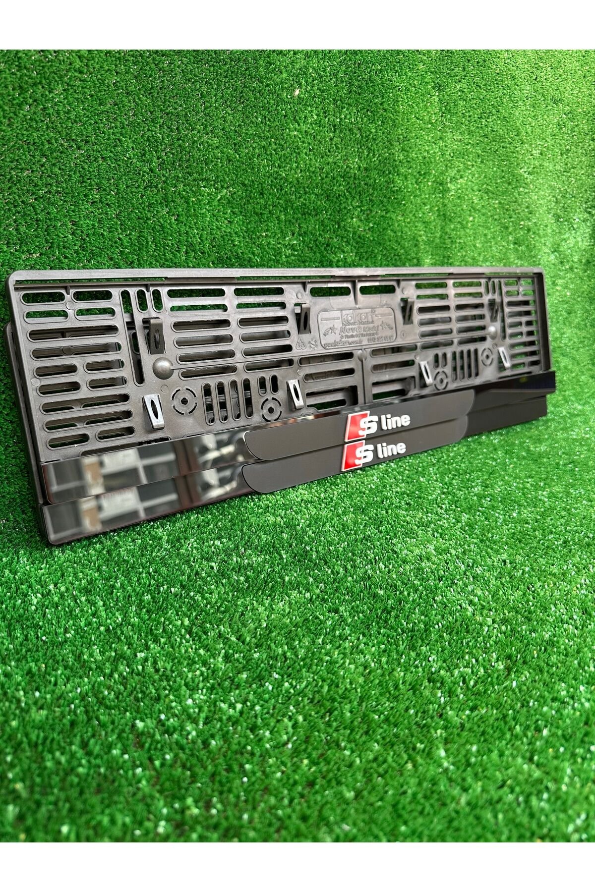 Pleksi Otomobil Plakalık Ahenk Model S line Logolu Plakalık