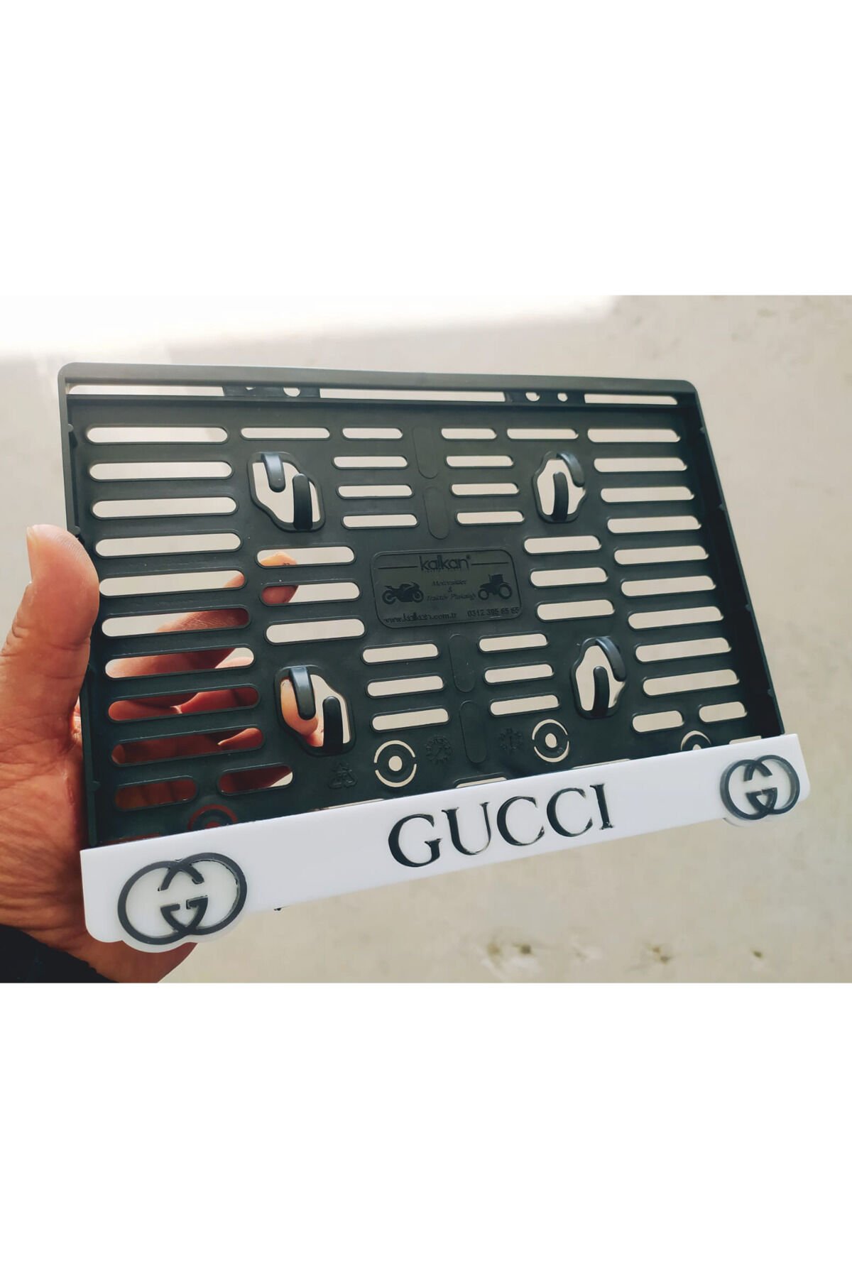 Takmatik Motorsiklet Pleksi Plakalık