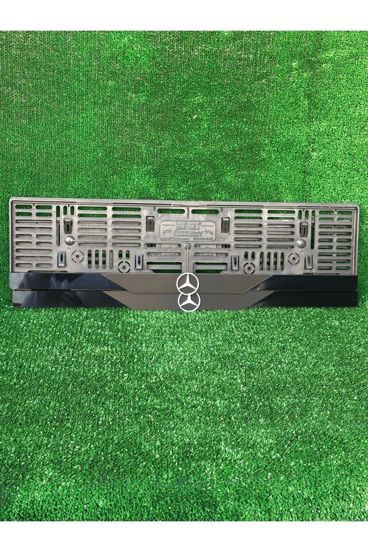 Pleksi Otomobil Plakalık Dubai Model Mercedes Logolu Plakalık