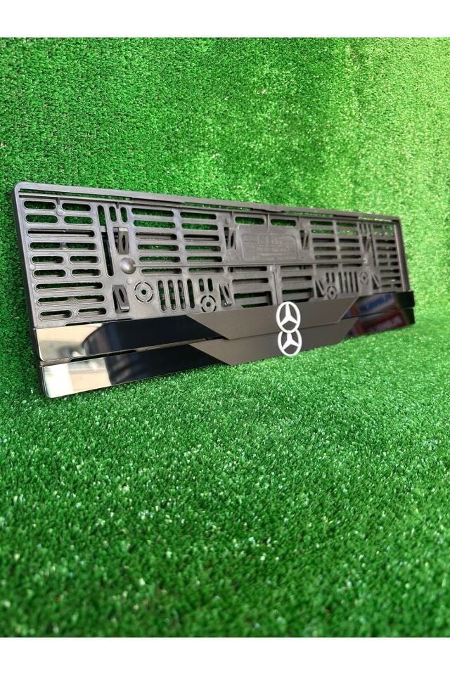 Pleksi Otomobil Plakalık Dubai Model Mercedes Logolu Plakalık